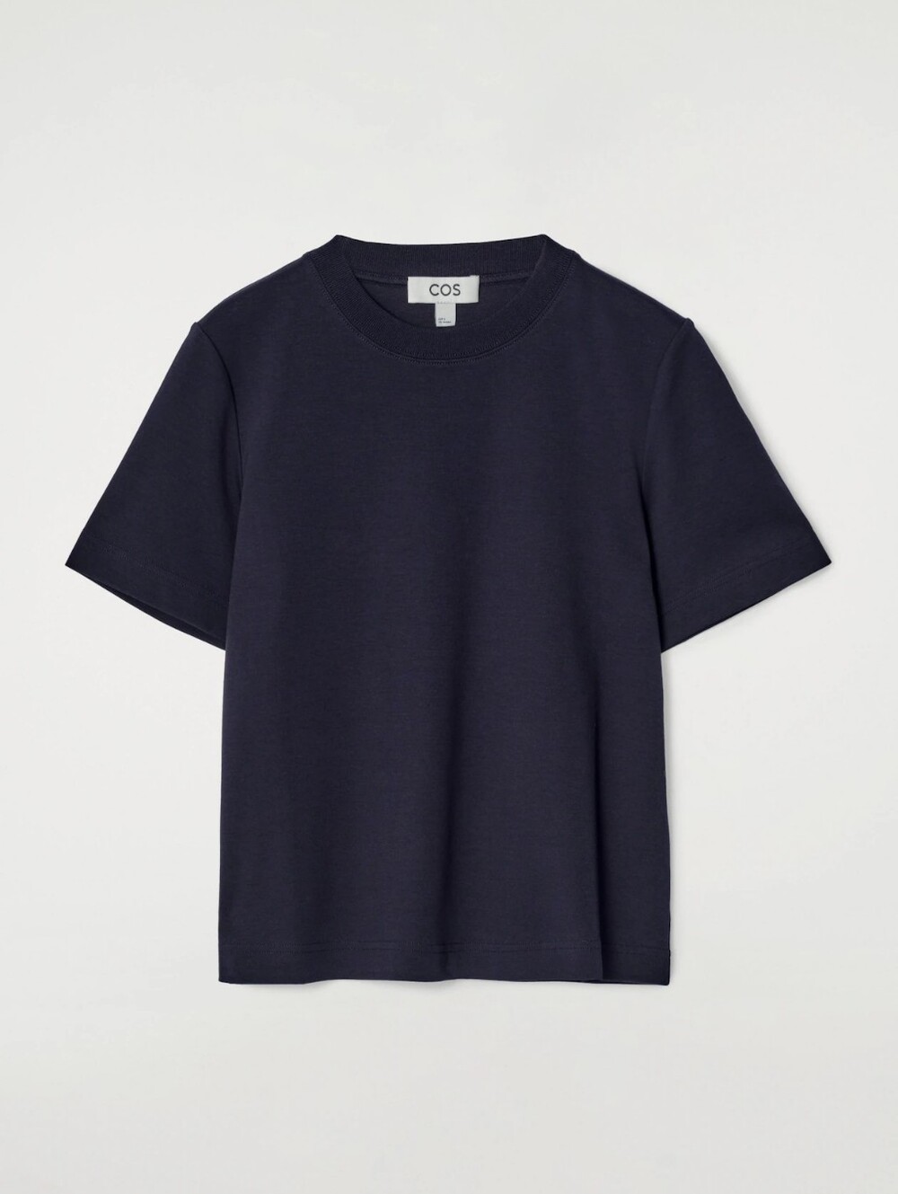 Cos Clean Cut Regular T-Shirt M Medium Navy